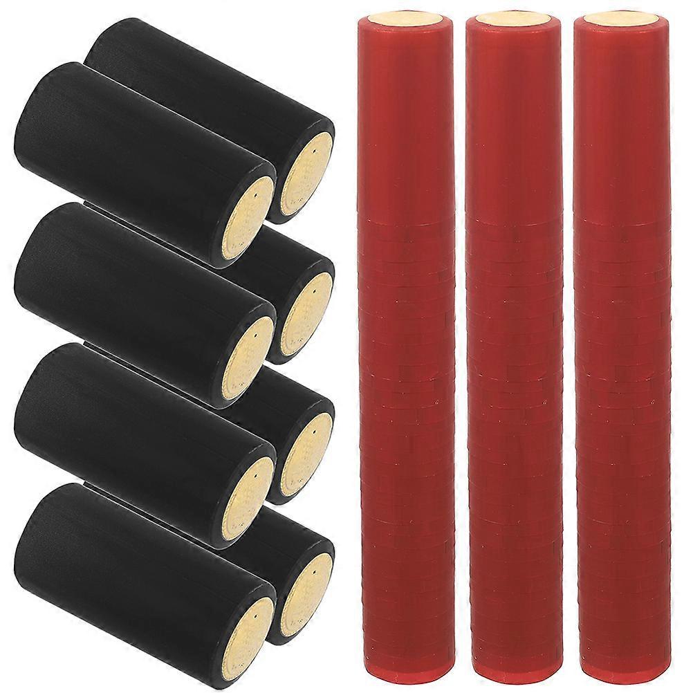 PVC Heat Shrink Capsules for Sealing 200Pcs Caps