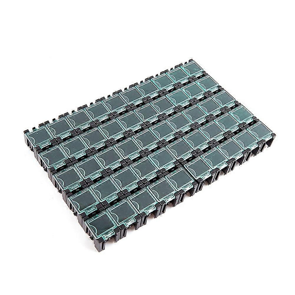 SMD SMT Electronic Component Container Mini Storage Boxes Kit Black