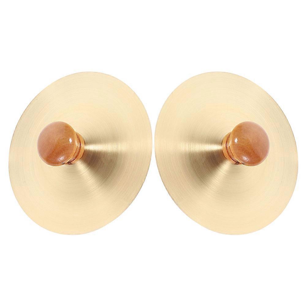 1Pair Mini Cymbals for Party and Dance Performances