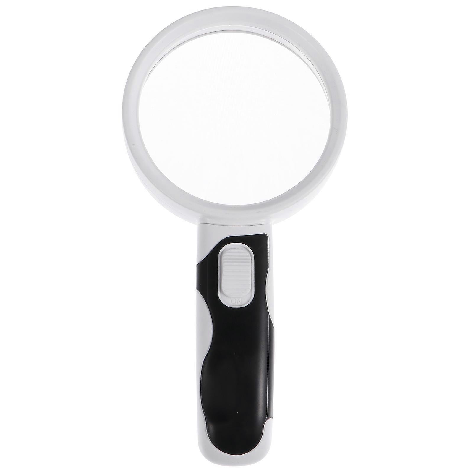 Handheld Magnifying Glasses 20X for Reading Use 2Pcs Assorted Color Portable