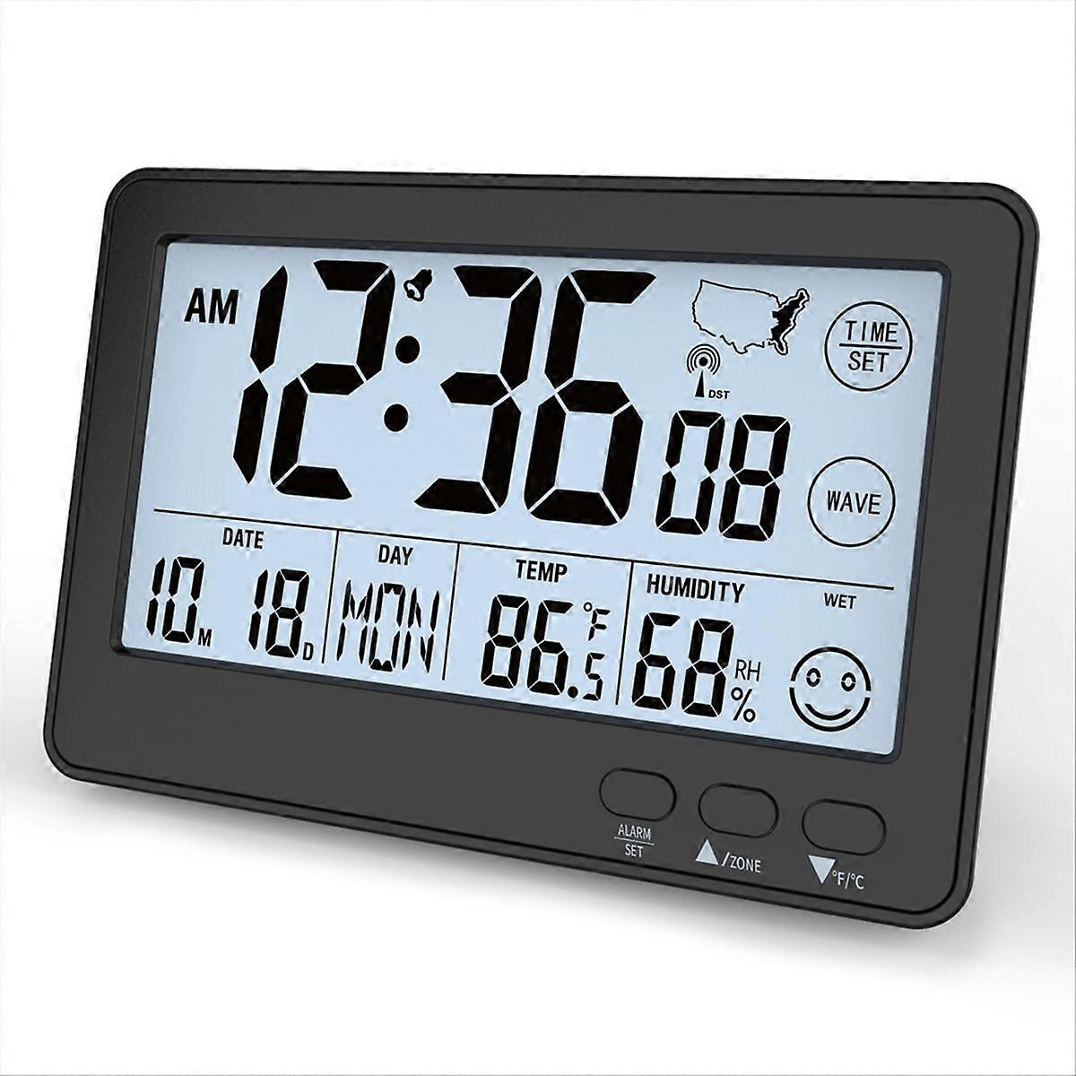 Small Desk Clock, Auto Set Digital Desk Clocks