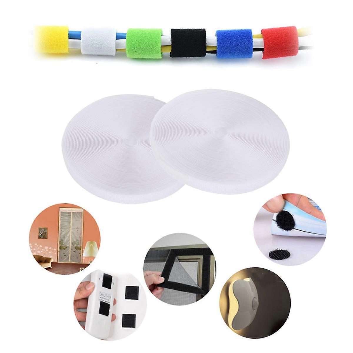 Car Vest Nylon Cable Ties for Wire Storage Organizer 2 Rolls