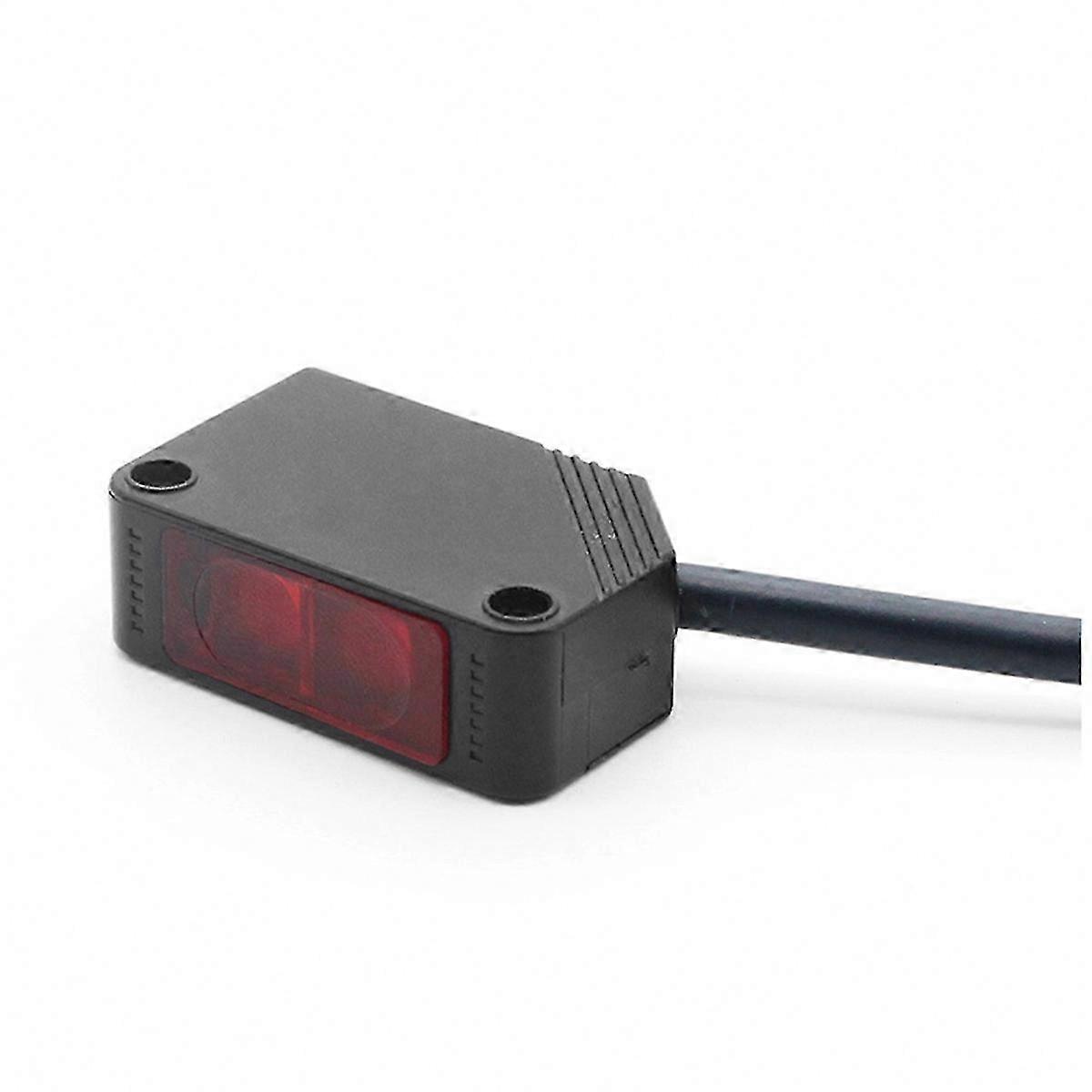 NPN Photoelectric Beam Sensor with Bracket, Mirror Reflection Switch, 2m Range