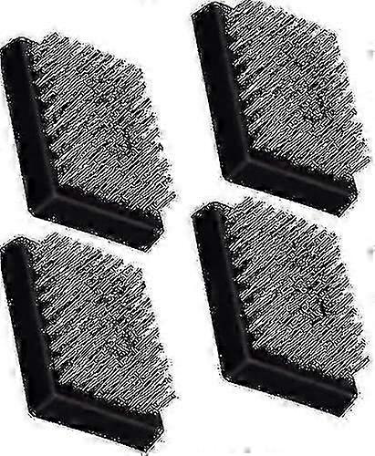 Universal Grill Brush Heads 4 Pack Easy Replacement Cordless