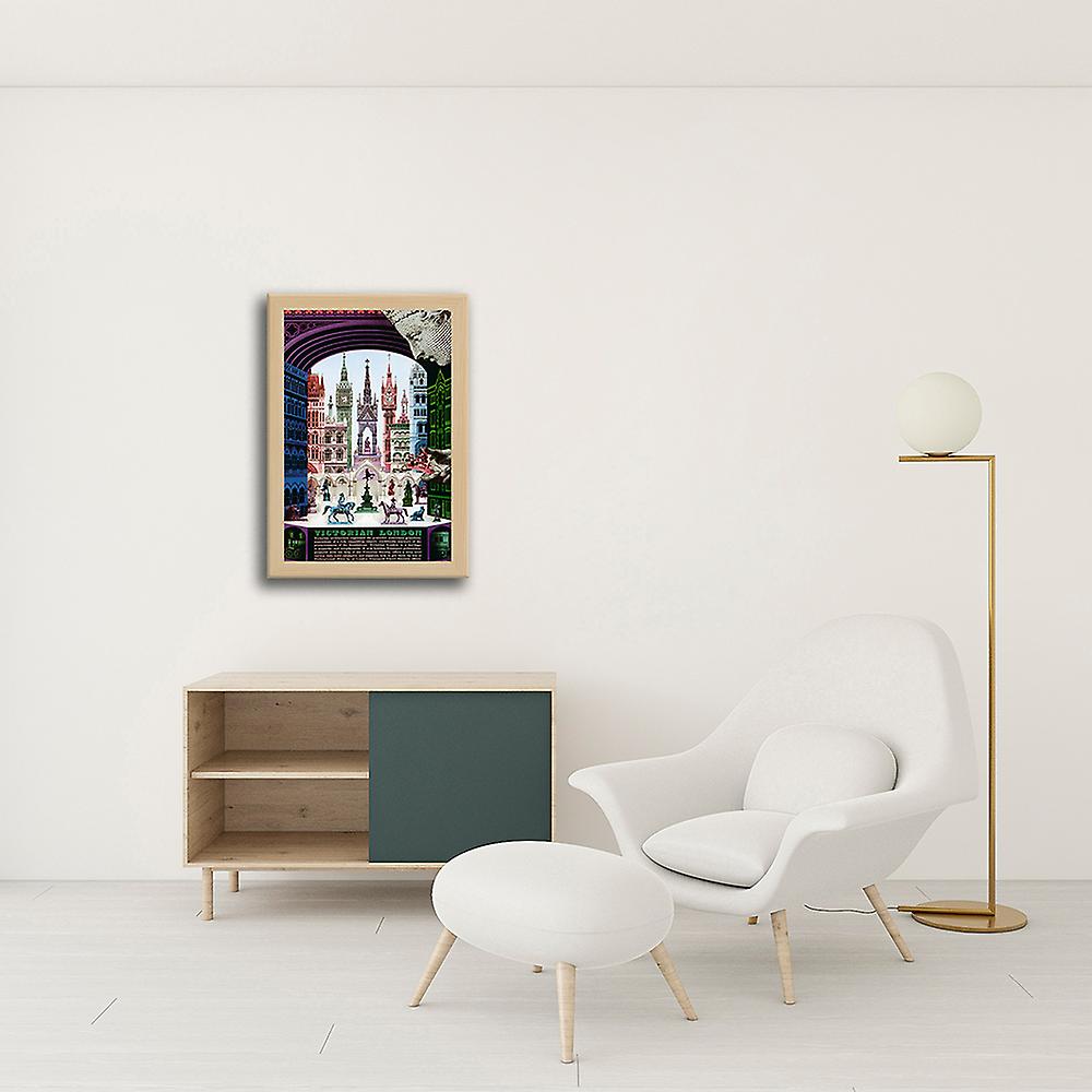 Affiche Vintage Tour De Londres Sur Toile - Décoration Murale 30 X 40 Cm, Impression Haute Qualité, Sans Cadre