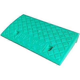 Threshold Ramp for Wheelchair Scooter and Bicycle, NonSlip Plastic Step Pad 1113CM Green