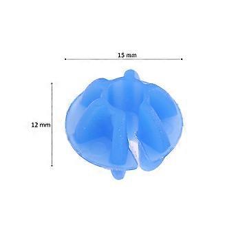 72pcs Colorful Round Wheel Spoke Beads Bike Plastic Clip Spoke Beads Decorations (36 Ordinary Beads and 36 Luminous Beads)