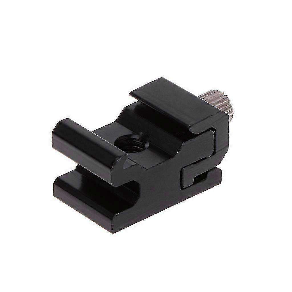 Hot Shoe Flash Bracket Stand Mount Adapter Trigger Holder Camera Accessories New  black