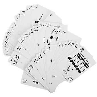 Musik-Rhythmus-Lernkarten, tragbare Karten für Rhythmustraining, 1 Box-Set