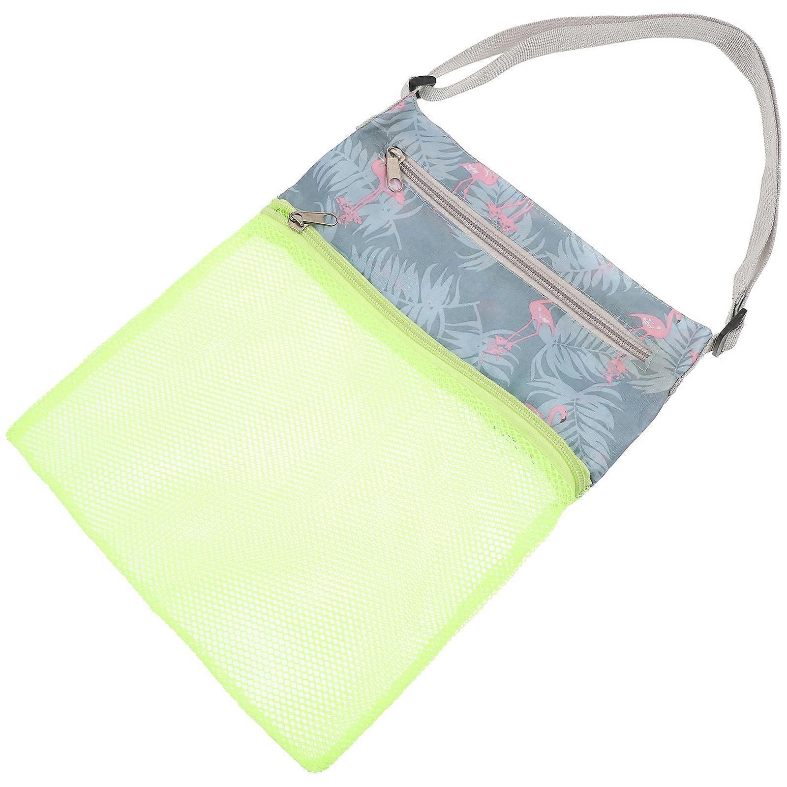 Durable Mesh Sand Beach Bag for Storage Multi-Function Collecting Bag