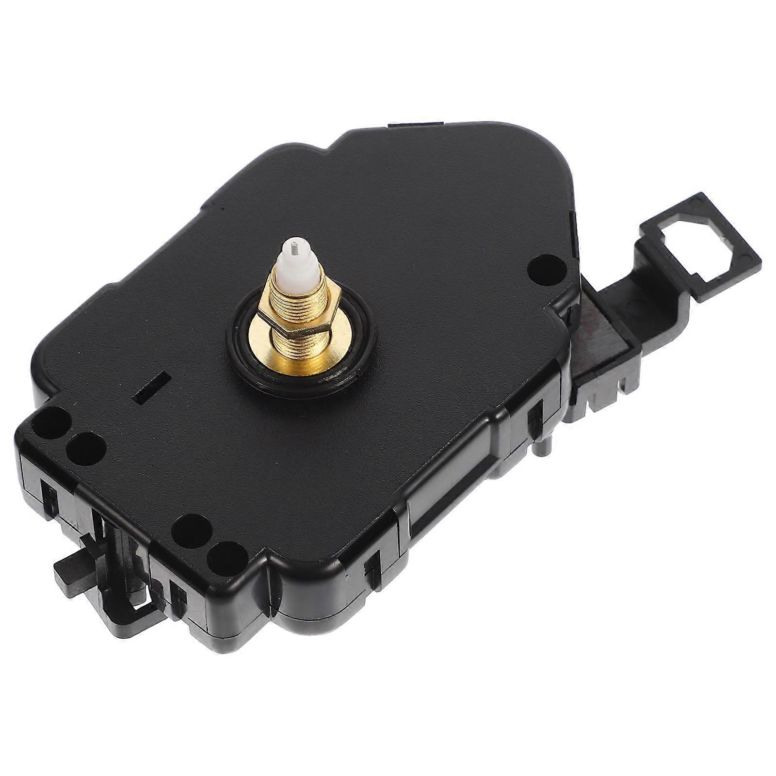 Swing Clock Movement DIY Wall Clock Mechanism Replacement 1Set Plastic Black