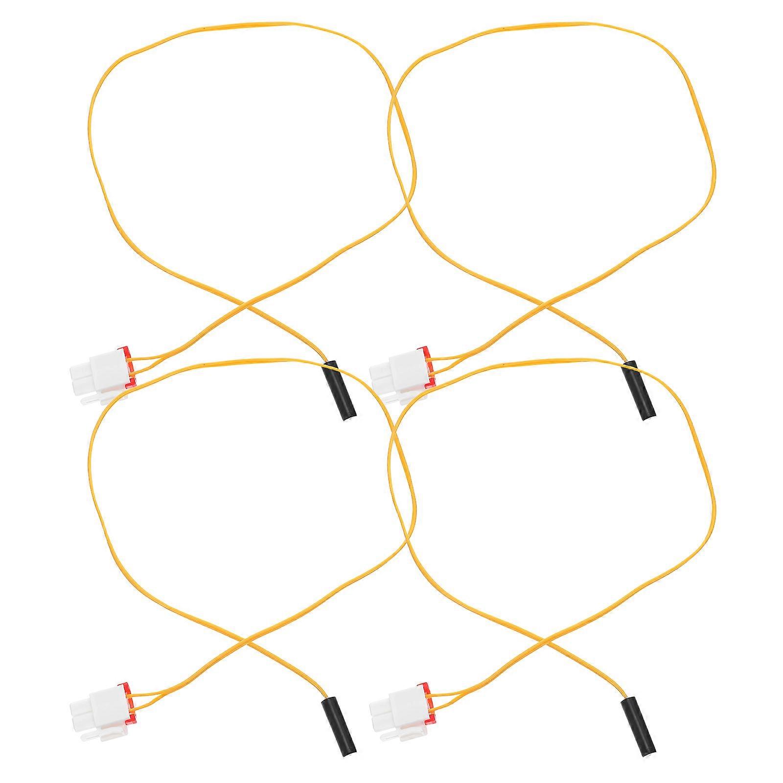 Freezer Defrost Sensor Temperature Probe Replacement 4Pcs Pack