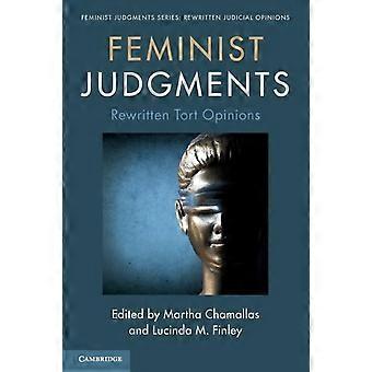 Feminist Judgments Rewritten Tort Opinions - Cambridge University Press - Paperback - en Book