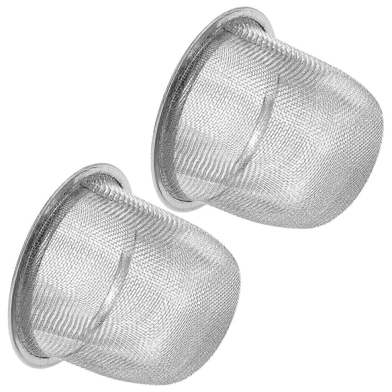 Teapot Accessories Replacement Tea Strainer Sturdy Construction Loose Tea-Making Tools 2Pack
