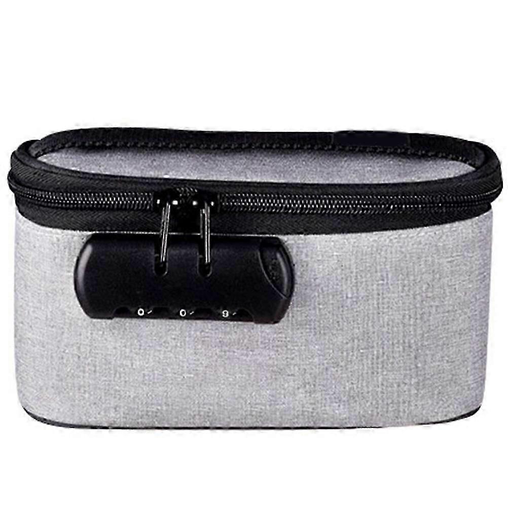 Multifunctional Stamper Storage Box for Storage with Coded Lock Grey