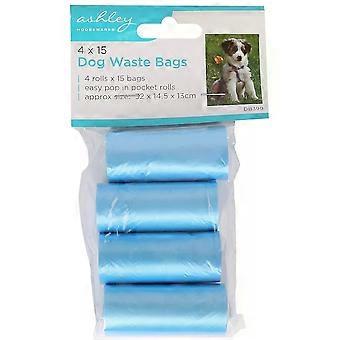 Dog Poop Pet Cat Puppy Poo Waste Bags 60pk