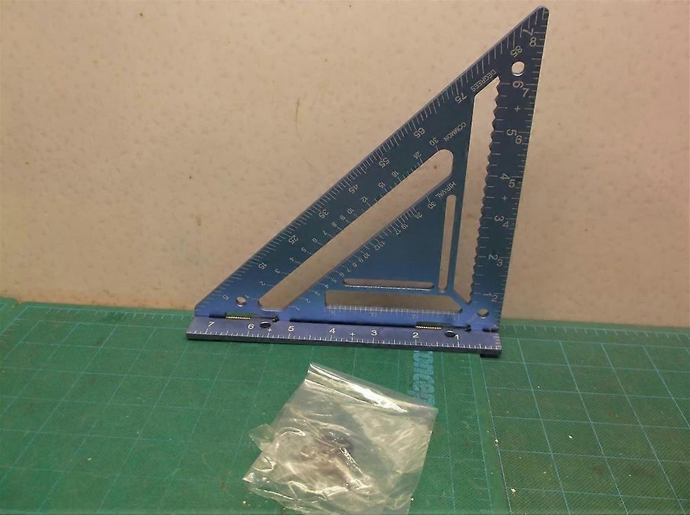 Rafter Tool Professional Triangular Ruler Protractor Carpenter Layout Measuring