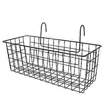 Hay Feeder for Small Animal Iron Basket for Feeding Rabbit Food Rack
