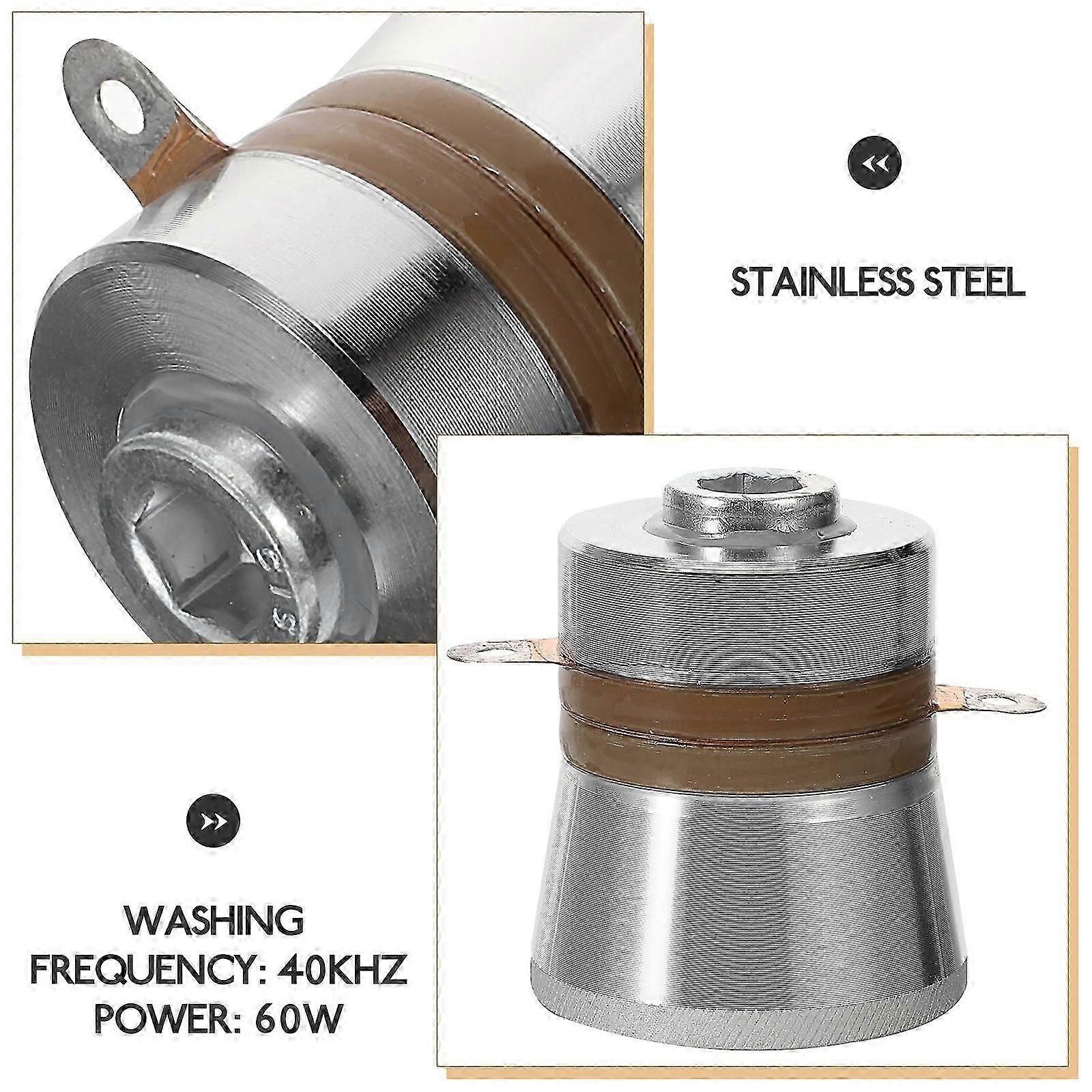 High Conversion Efficiency Piezoelectric Cleaning Transducer Home Use Accessory 2Pcs