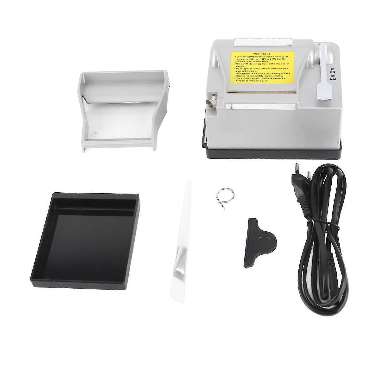 Cigarette Injector Machine Silver Automatic Cigarette Roller for Home