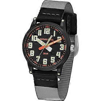 JACQUES FAREL Children's Wristwatch Youth Analog Quartz Boys Textile Band KLM 04