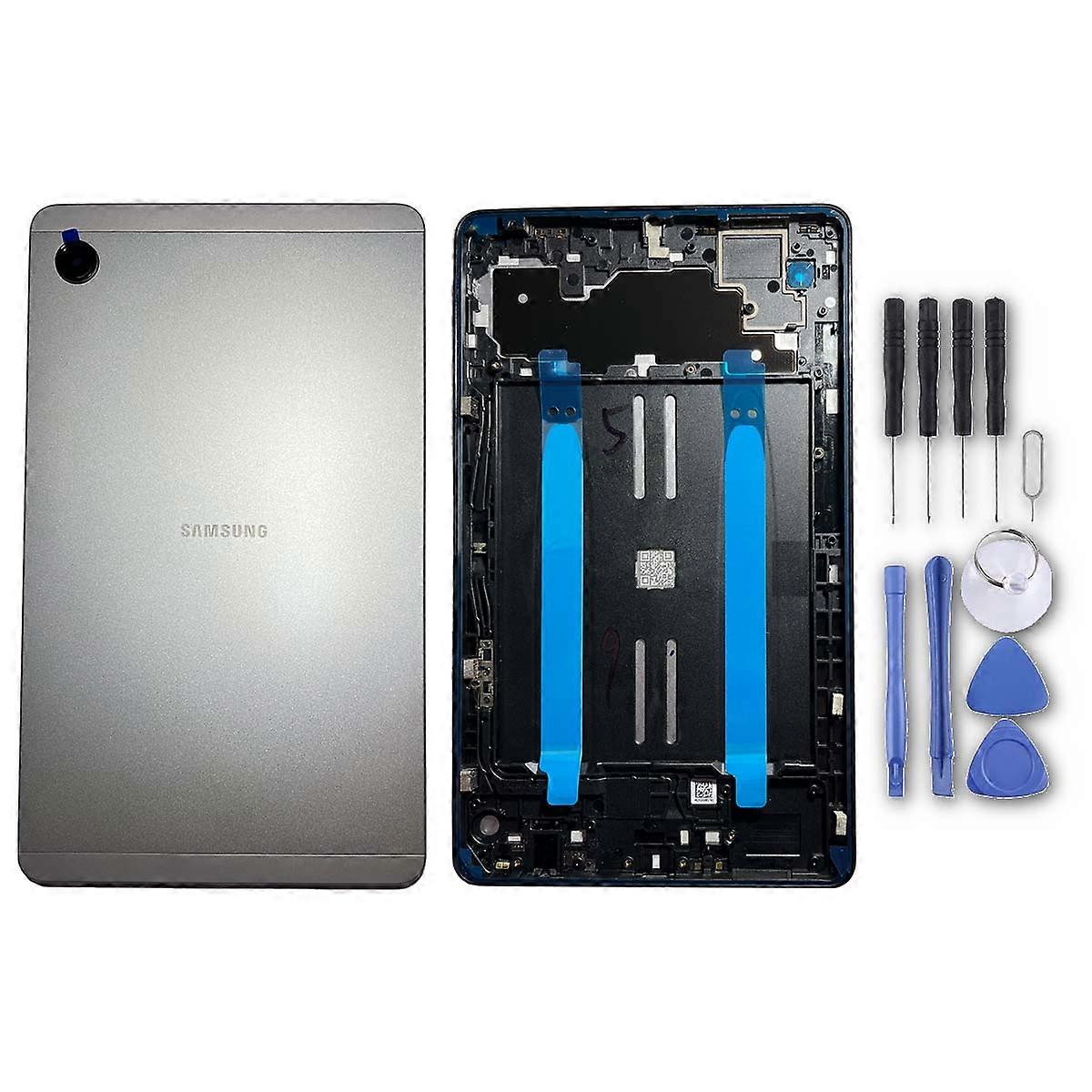 Battery cover for Samsung Galaxy Tab A9 4G GH81-24741A Silver replacement part