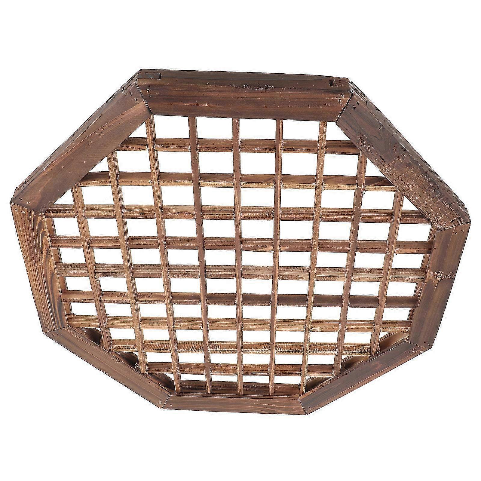 Rustic Window Frame Wood Decor compatible with Wall Hanging Vintage Style