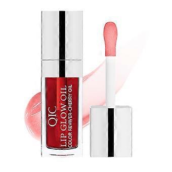 Vegan Lip Oil with Deep Hydration and Glossy Tint for Dry Lips - Plumping Moisturizing Formula