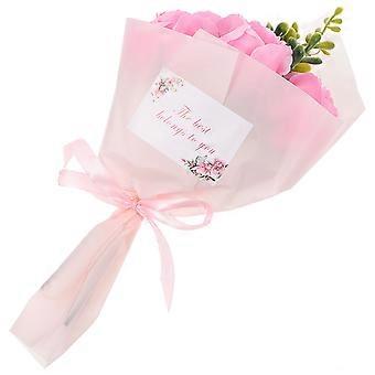 1 pz Sapone Fiori Bella Sapone Rosa Fiori Simulazione Rosa Fiori Decor