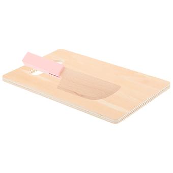 Set di posate in legno per giocare a casa, cucina giocattolo, 1 set di pentole e utensili da cucina
