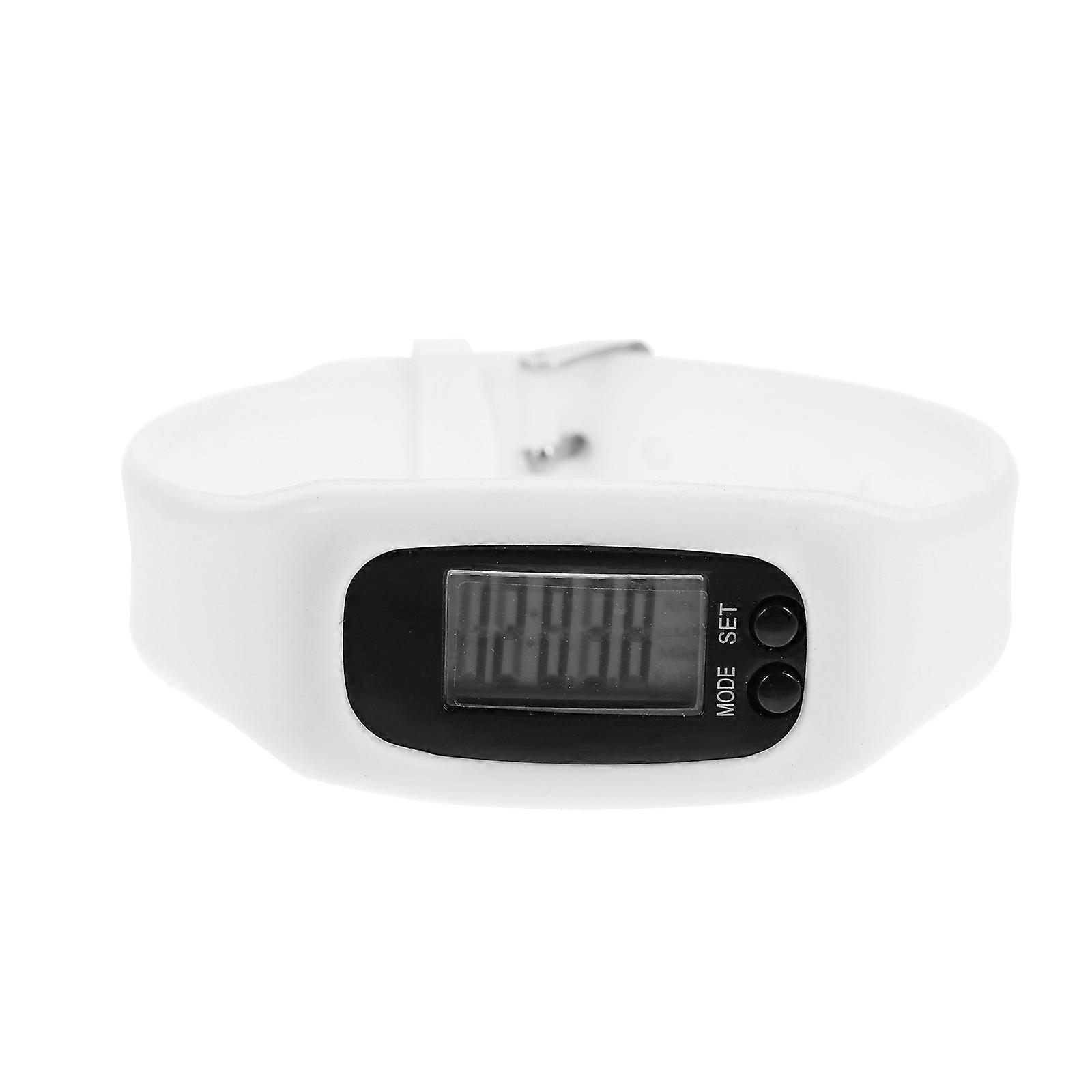 Pedometer Watch Multi-function Step Counter Watch Silicone Wrist Pedometer Watch