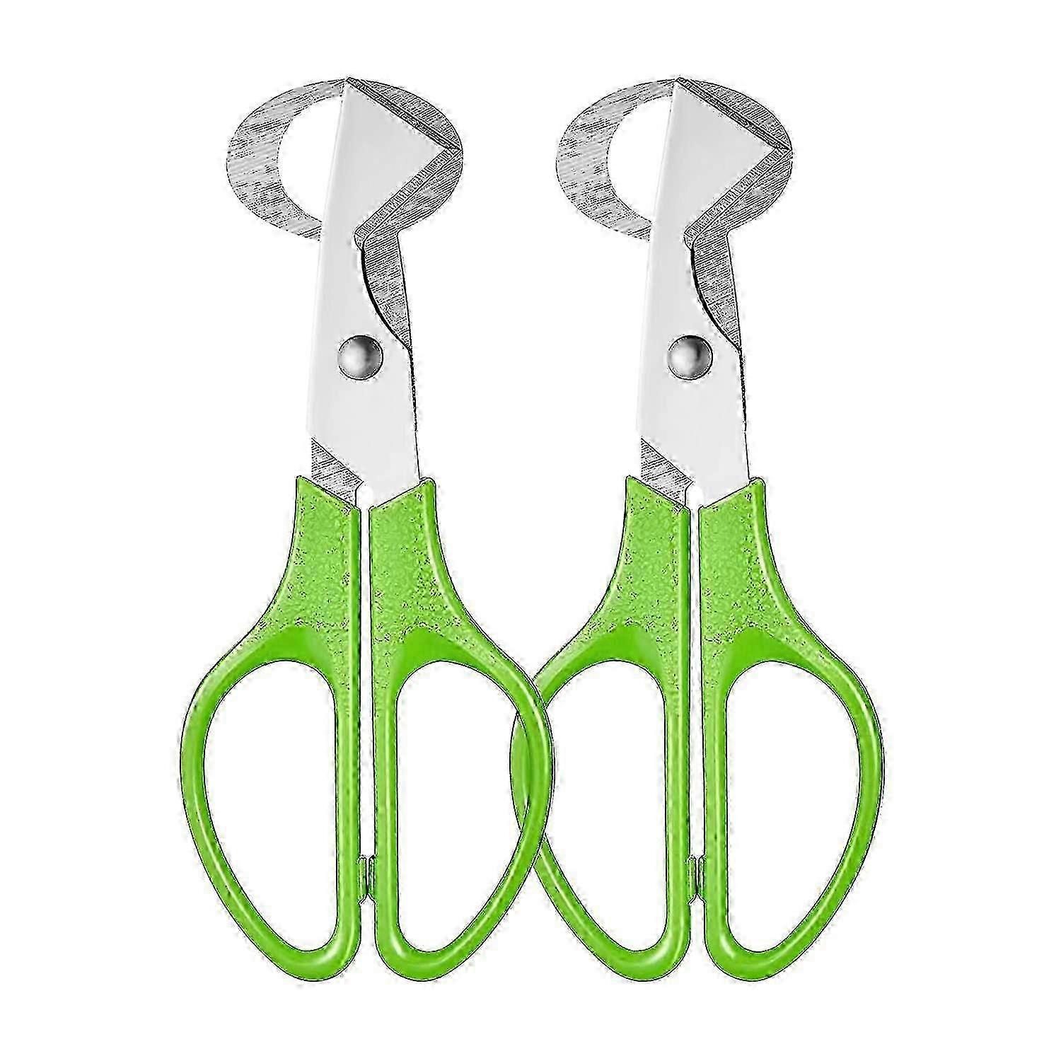 Quail Egg Shell Opener Scissors, 2 Pack Functional Kitchen Cutting Cutter Tools