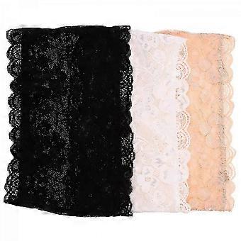 Stretchy Lace Bandeau Tube, Strapless Design, Fits Various Body Types