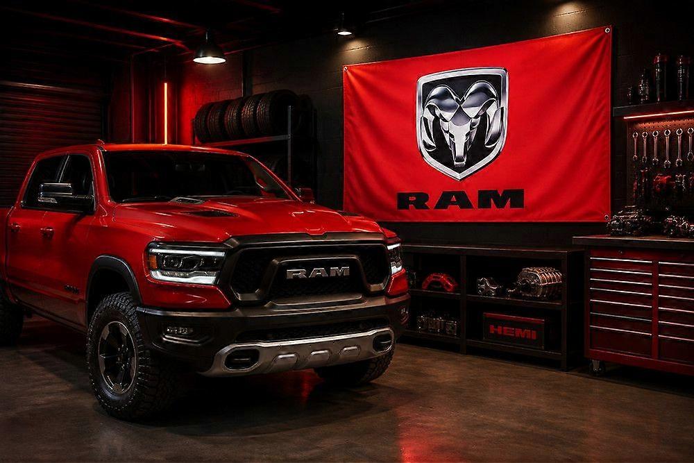 Dodge Ram Car Decor Flag IQ-0108