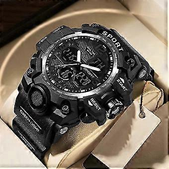 Herre Vandtæt Ur Sport Militær Analog Kvarts Digital Armbåndsure NY