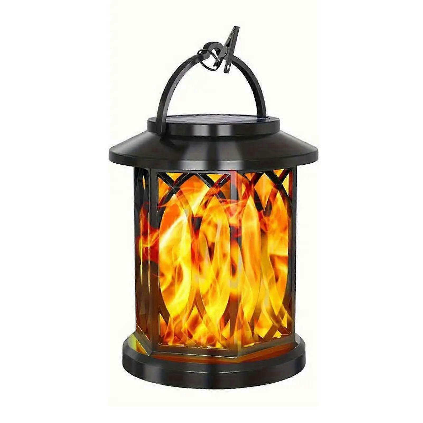 Flickering Flame Solar Lantern