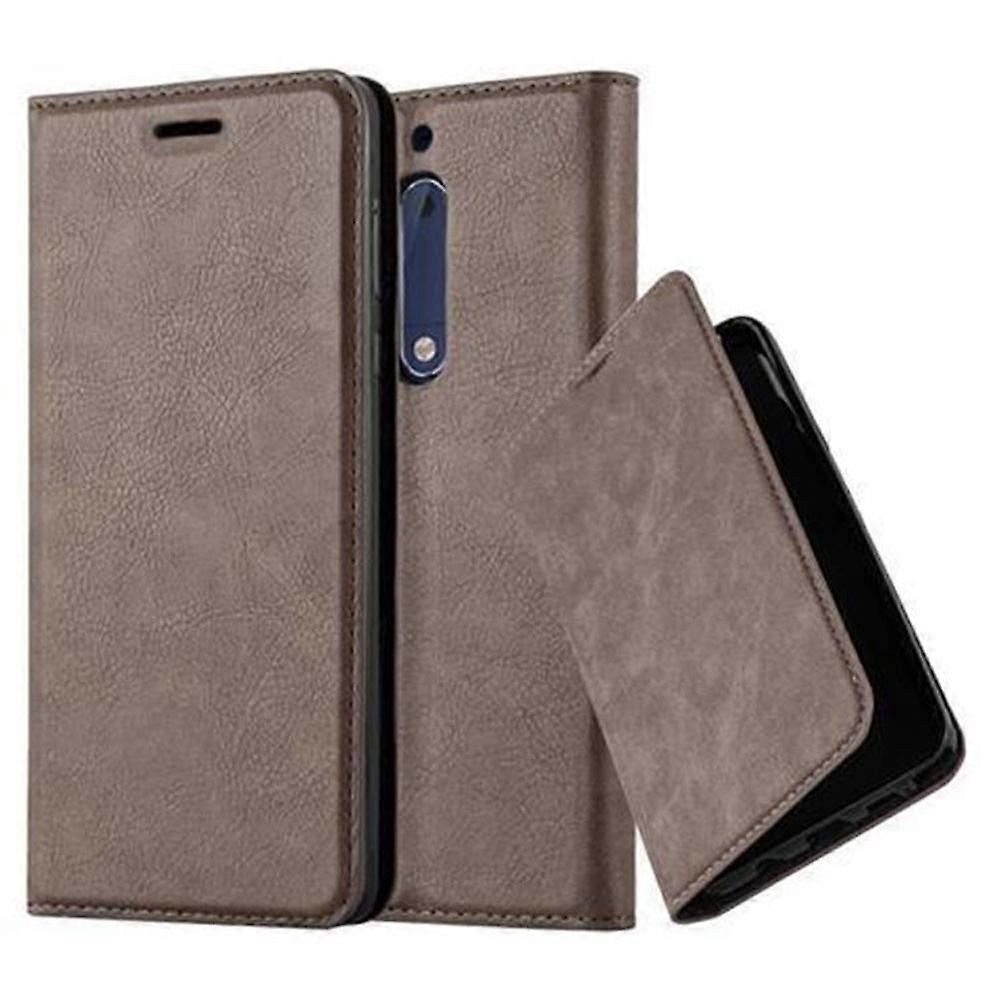 Case compatible with Nokia 5 2017 - Protective case with stand function and card slot
