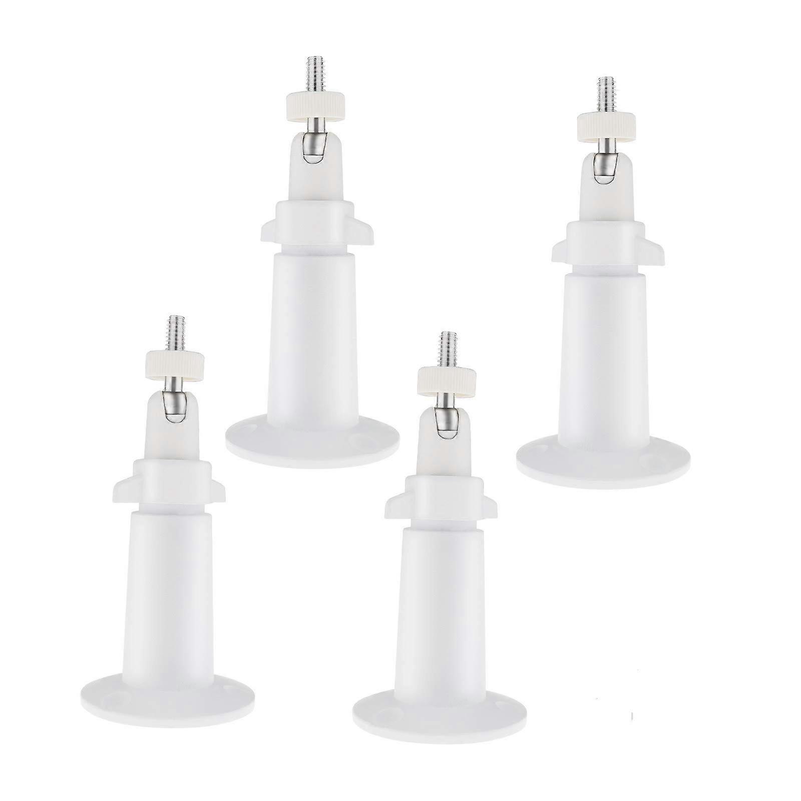 4 Pack White Adjustable Wall or Ceiling Bracket Camera Mount for Arlo Pro Security CCTV