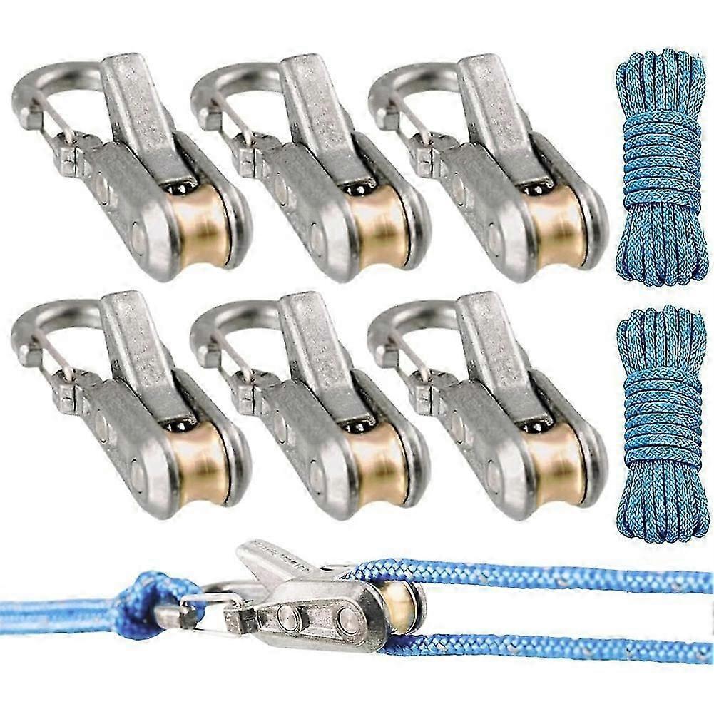 Quick-Adjust Paracord Buckle with Brass Roller
