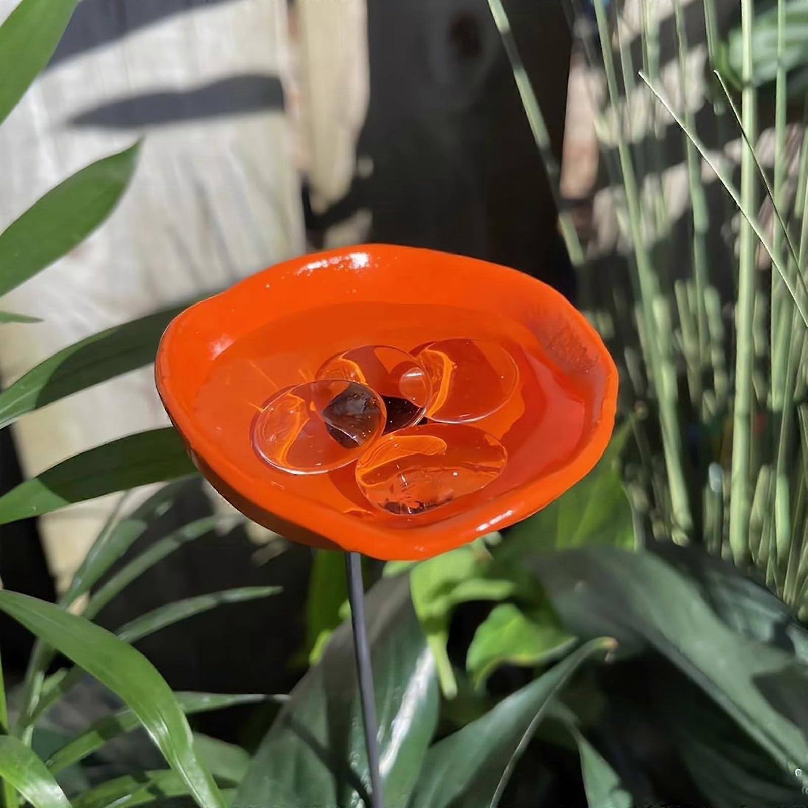 Durable Metal Butterfly & Bee Puddler