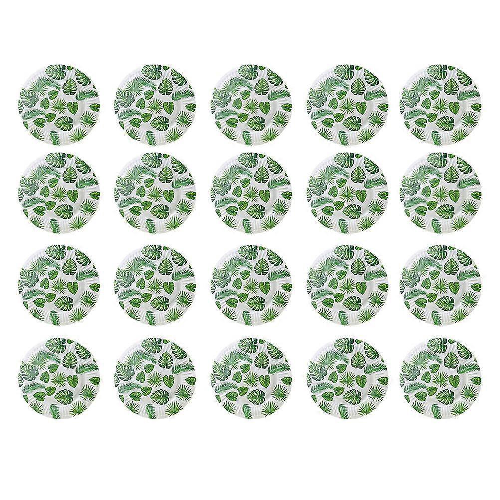 Tropical Party Paper Turtle Leaf compatible with Storage 20Pcs