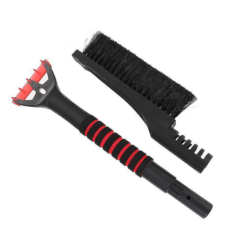68X9.5cm Black Snow Shovels Winter Snow Removal Shovel Detachable Car Snow Ice Remove Scraper Brush