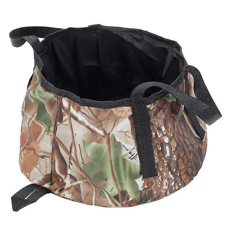 29X29cm Camouflage Portable Water Filters & Purifiers 2 Sets Foldable Basins Collapsible Water Bucke