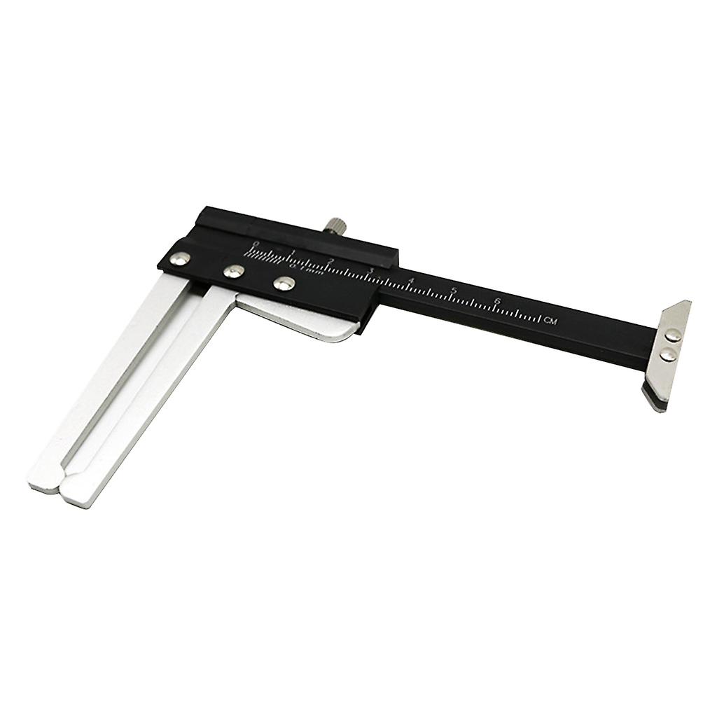 Brake Disc Thickness Measuring Caliper Vernier Ruler Tyre Tire Tread Depth Gauge Measure Tool