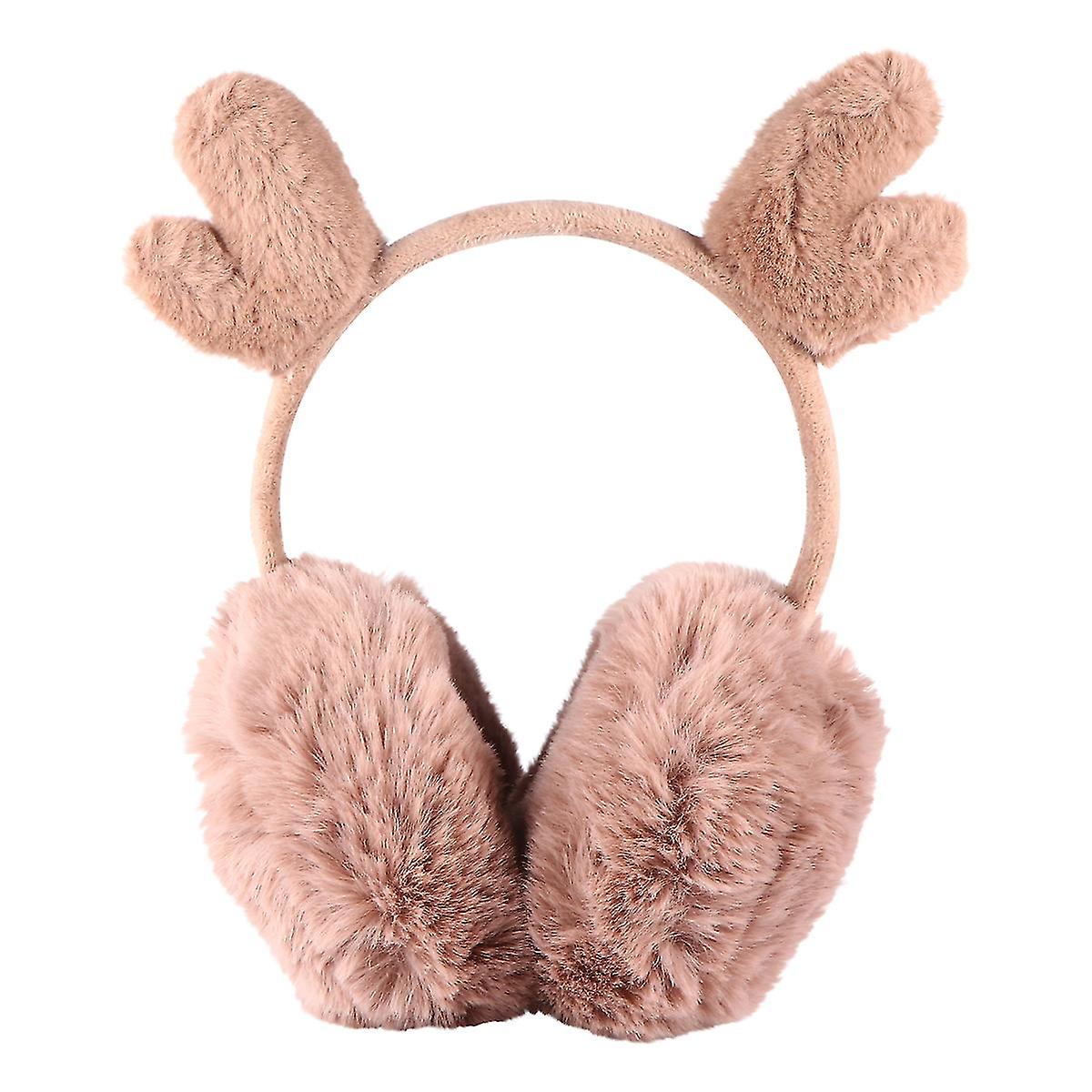 1 Pc Foldable Warm Ear Covers Winter Fluffy Earmuffs