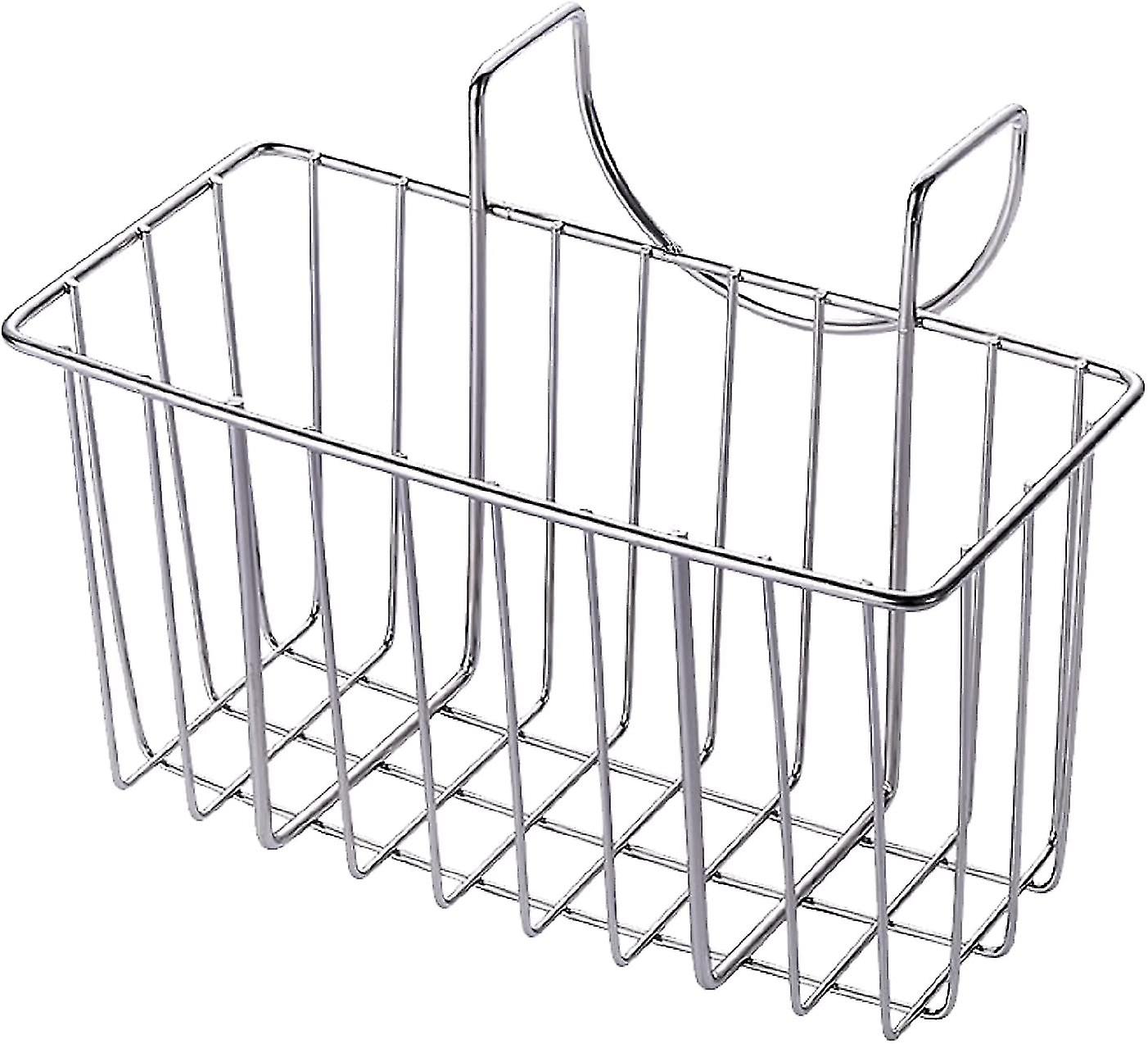 Kitchen Sponge Holder Silver (7.5"x 3.5"x 4.1")