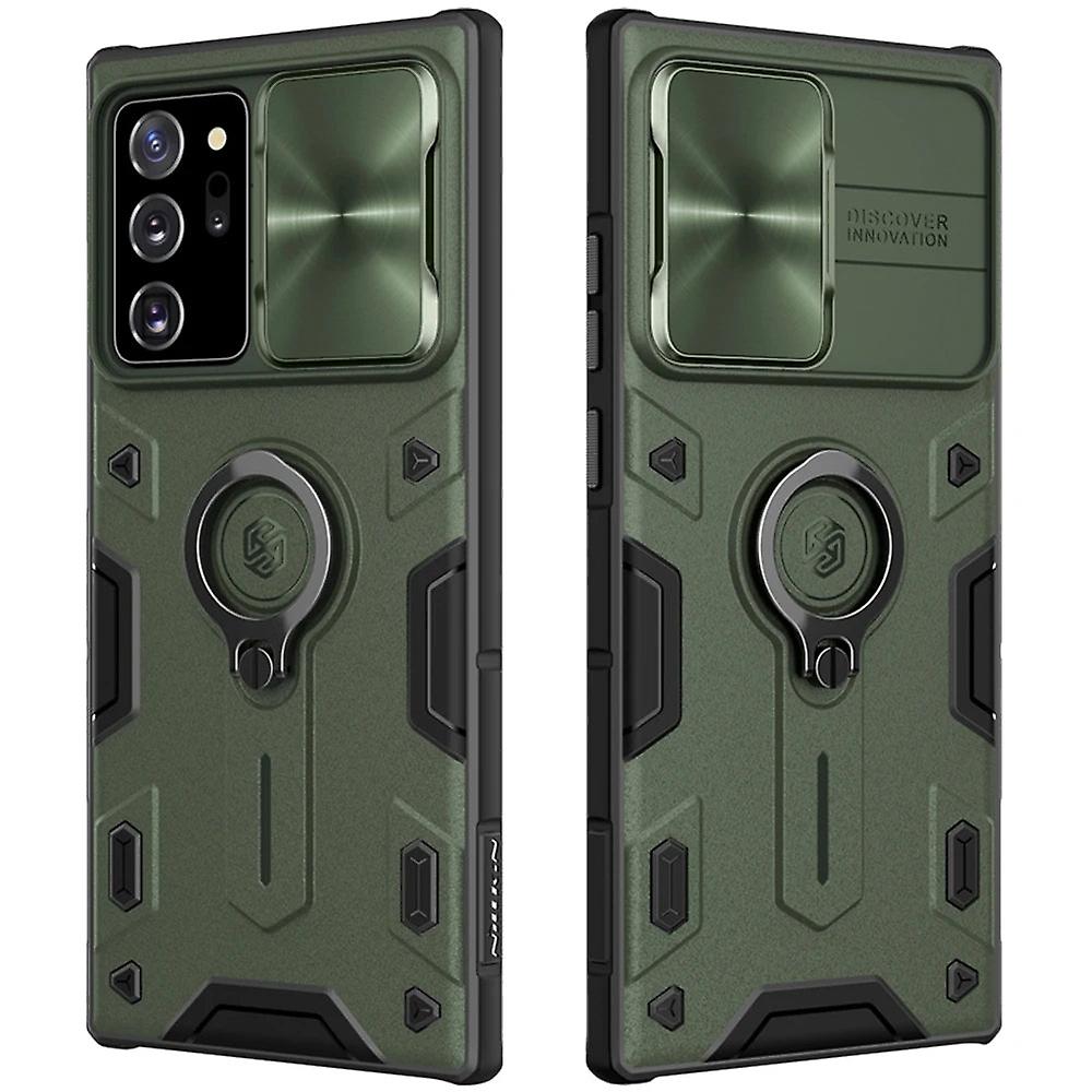 NILLKIN Slide Cover Case Suitable For Samsung Galaxy Note 20 Ultra, Ring Stand Case Shockproof Cover