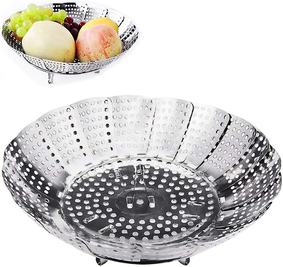 Collapsible Steamer for Vegetables, 14-23 cm in diameter