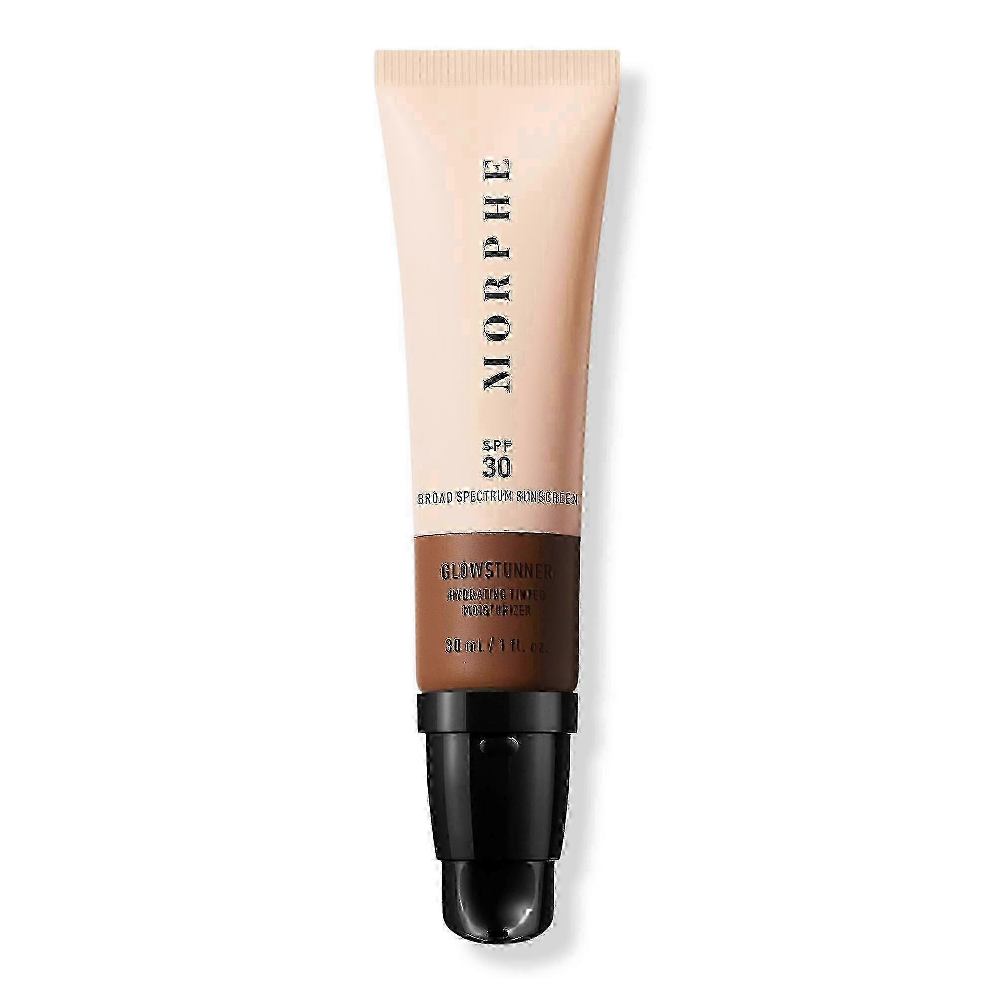 Morphe Glowstunner 保湿有色保湿霜,SPF 30 广谱防晒霜,深光 14,1 盎司