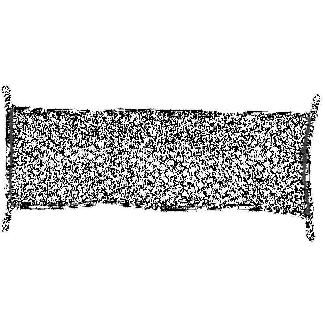 Double-layer High Elastic Car Rear Cargo Net For Suv Car Trunk Net Organizer Automotive Cargo Nets
